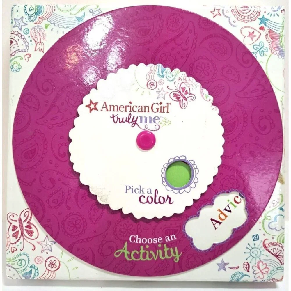 American Girl game Truly me Play game activities spinner cards